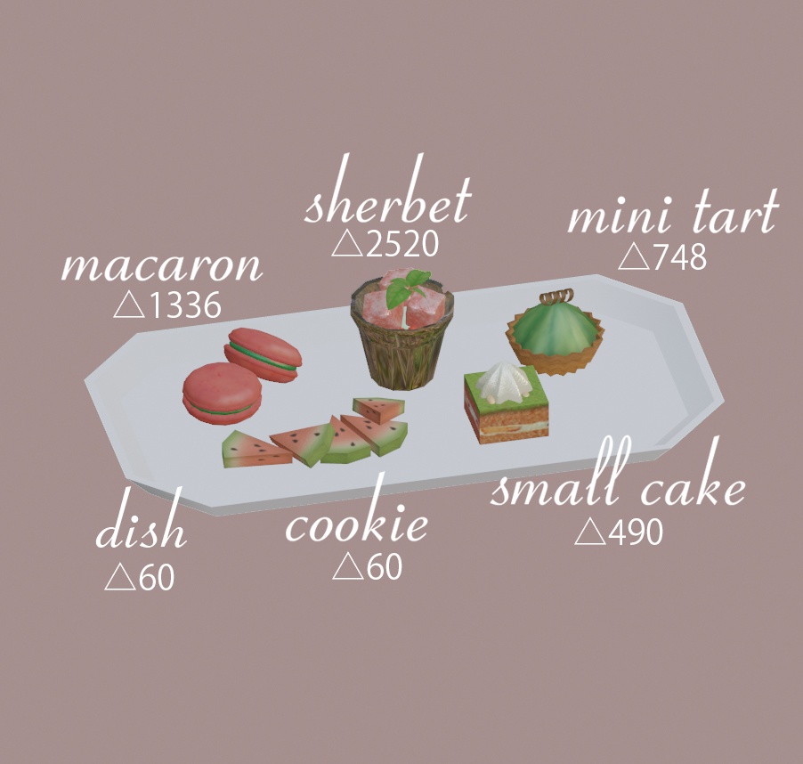 すいかスイーツセット(15点)