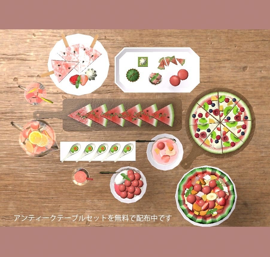 すいかスイーツセット(15点)