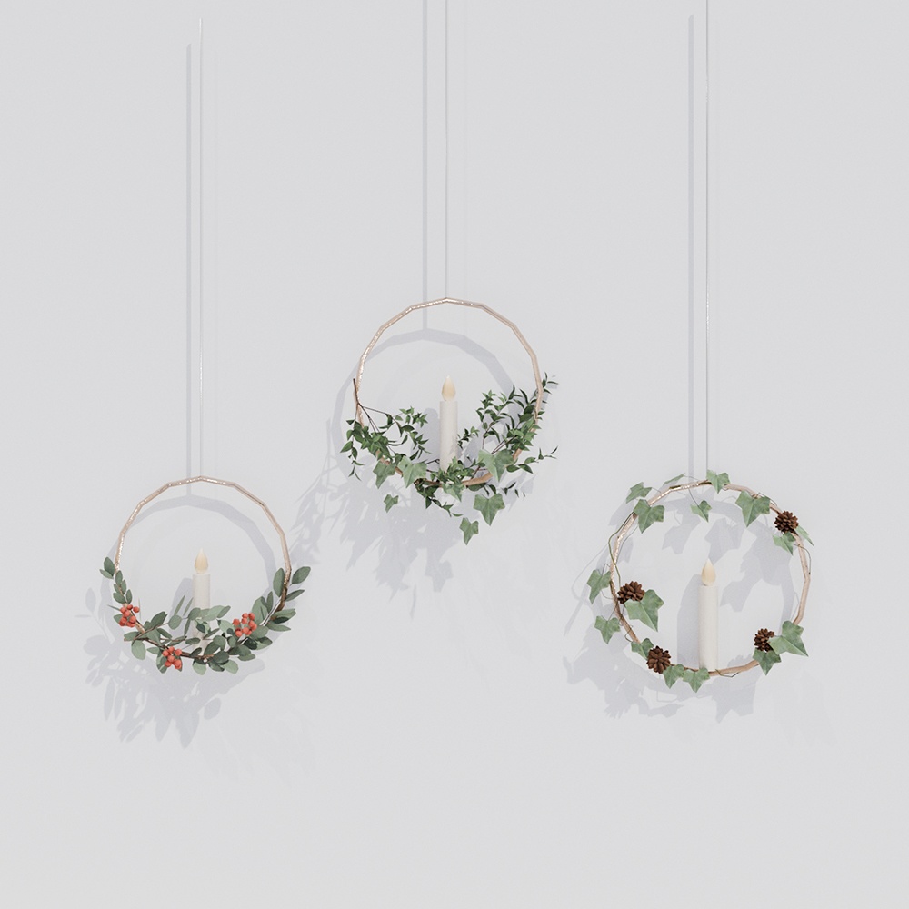 クリスマスインテリアセット2024(45点)