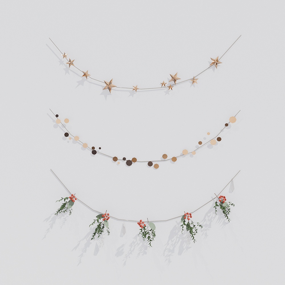 クリスマスインテリアセット2024(45点)