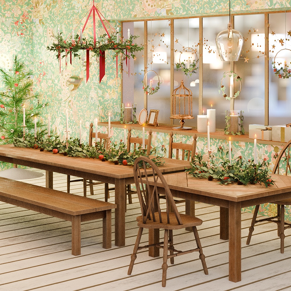 クリスマスインテリアセット2024(45点)