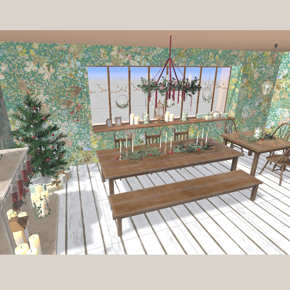 クリスマスインテリアセット2024(45点)