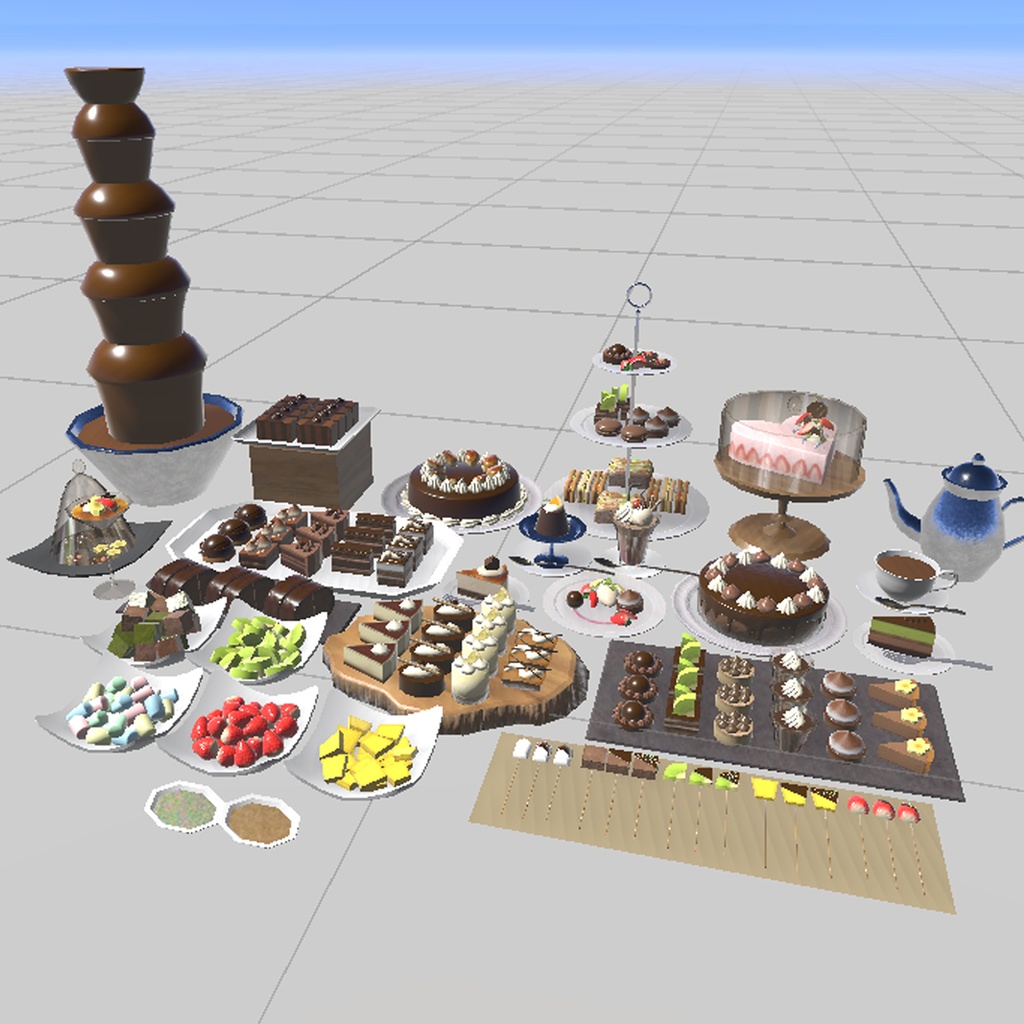 chocolate setチョコレートセット(79点)