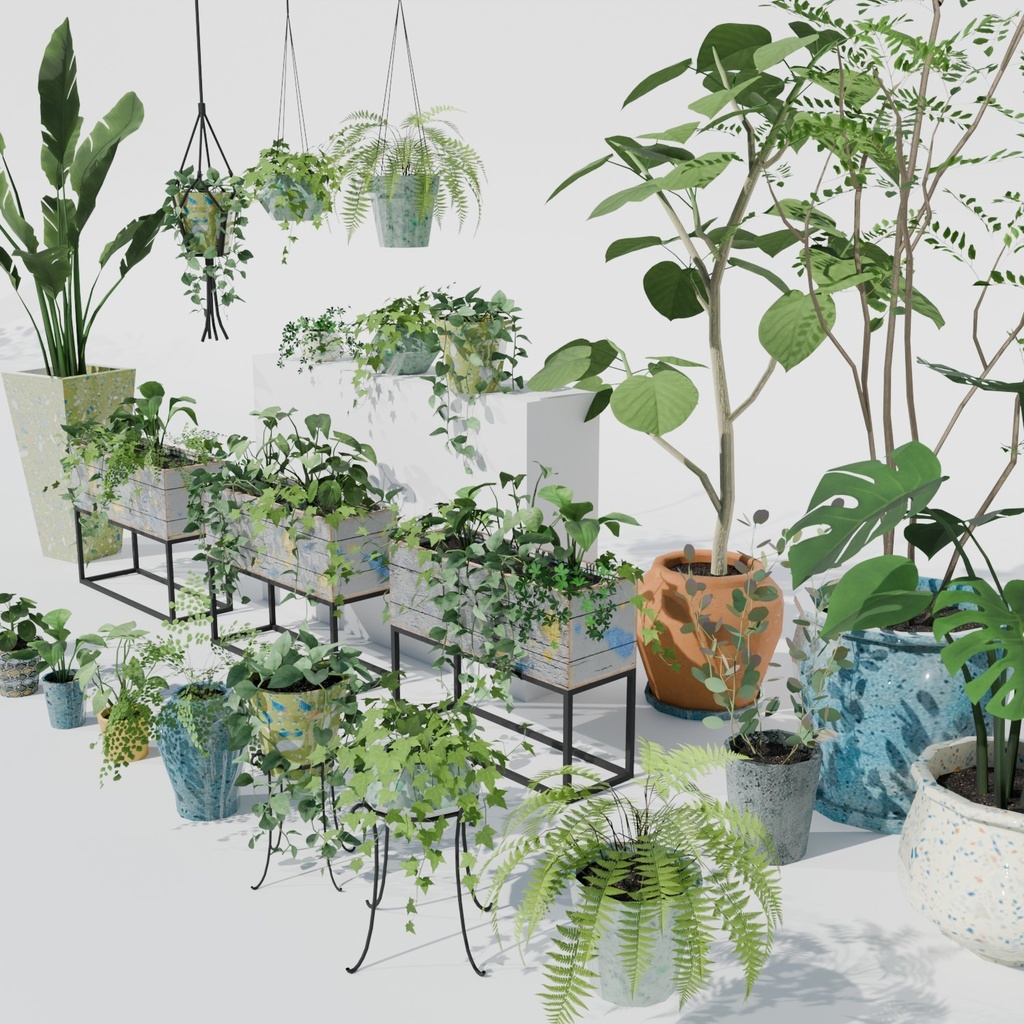 観葉植物セット(88点)