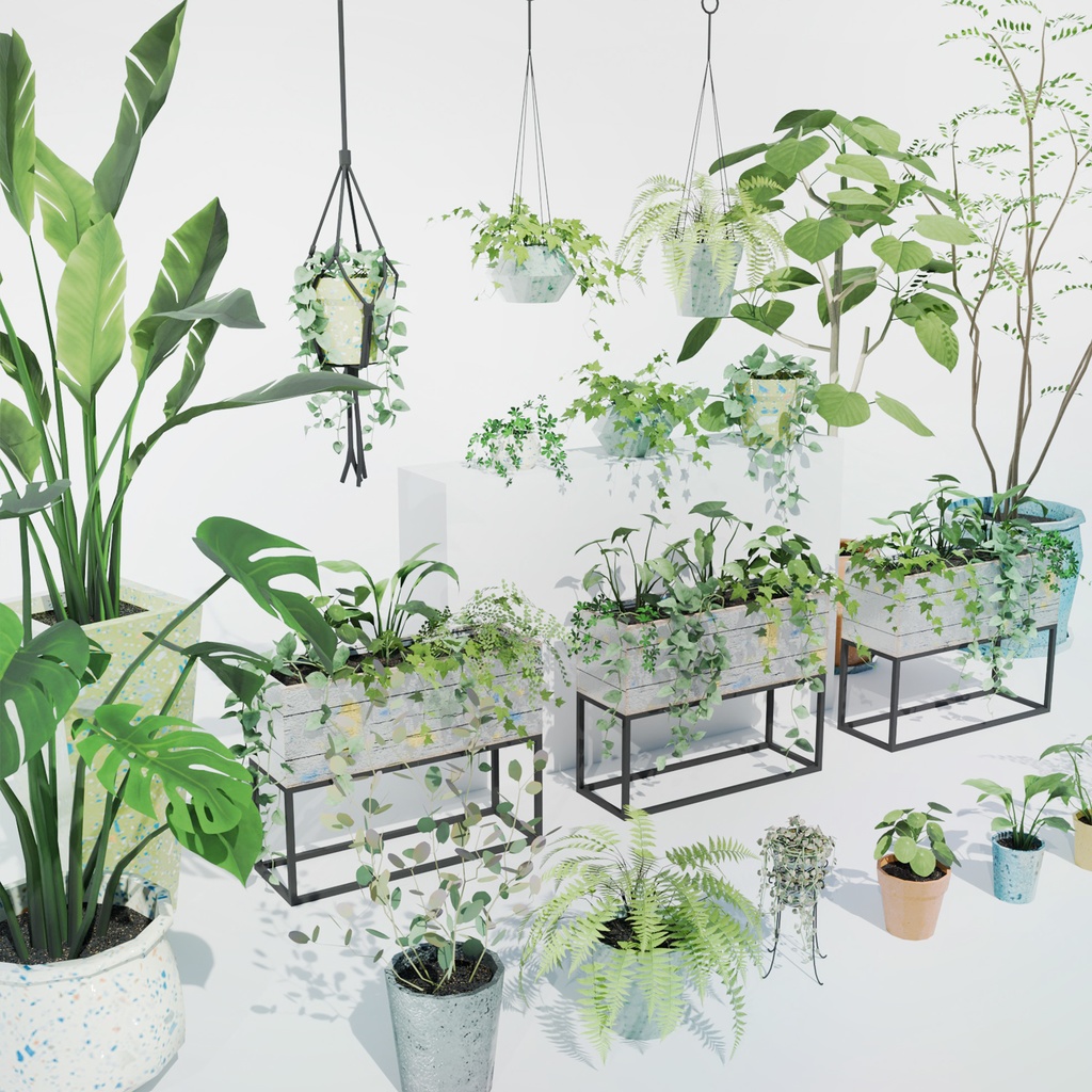 観葉植物セット(88点)