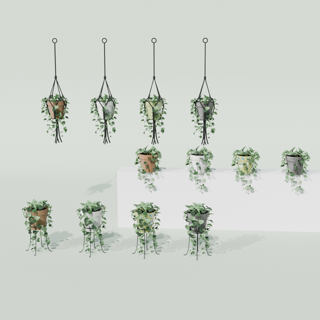 観葉植物セット(88点)