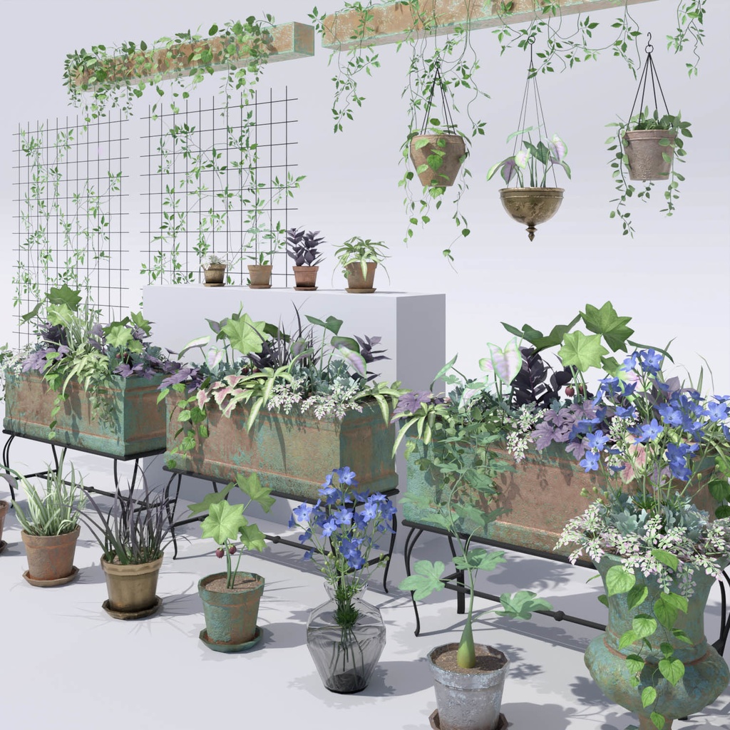 寄せ植えセット(116点)