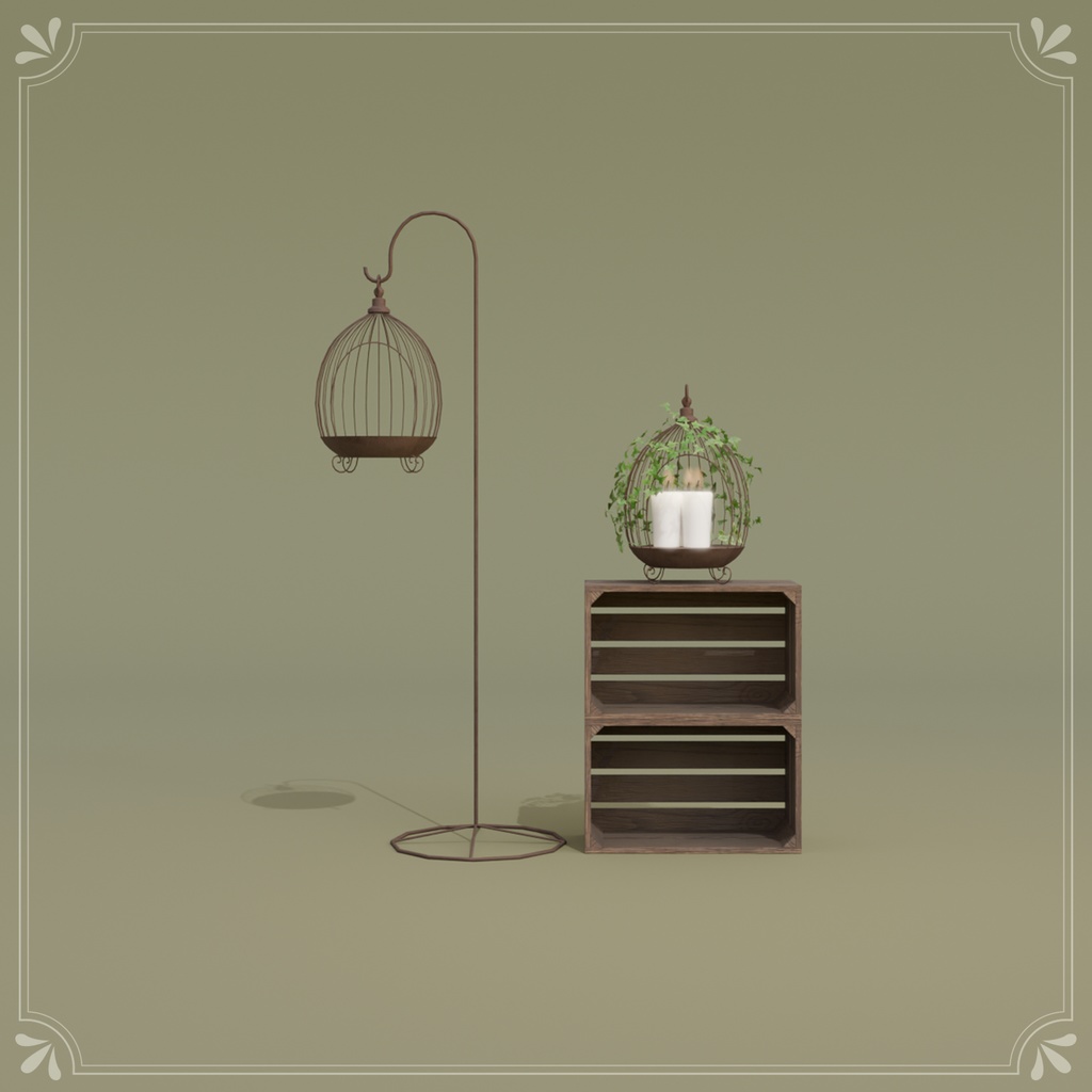 アンティークカウンターセット01(30点)