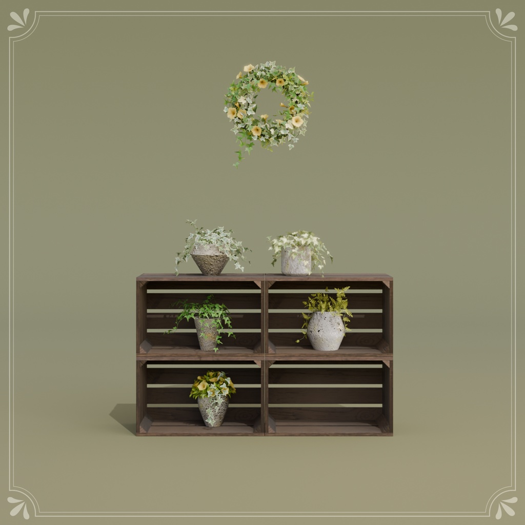 アンティークカウンターセット01(30点)