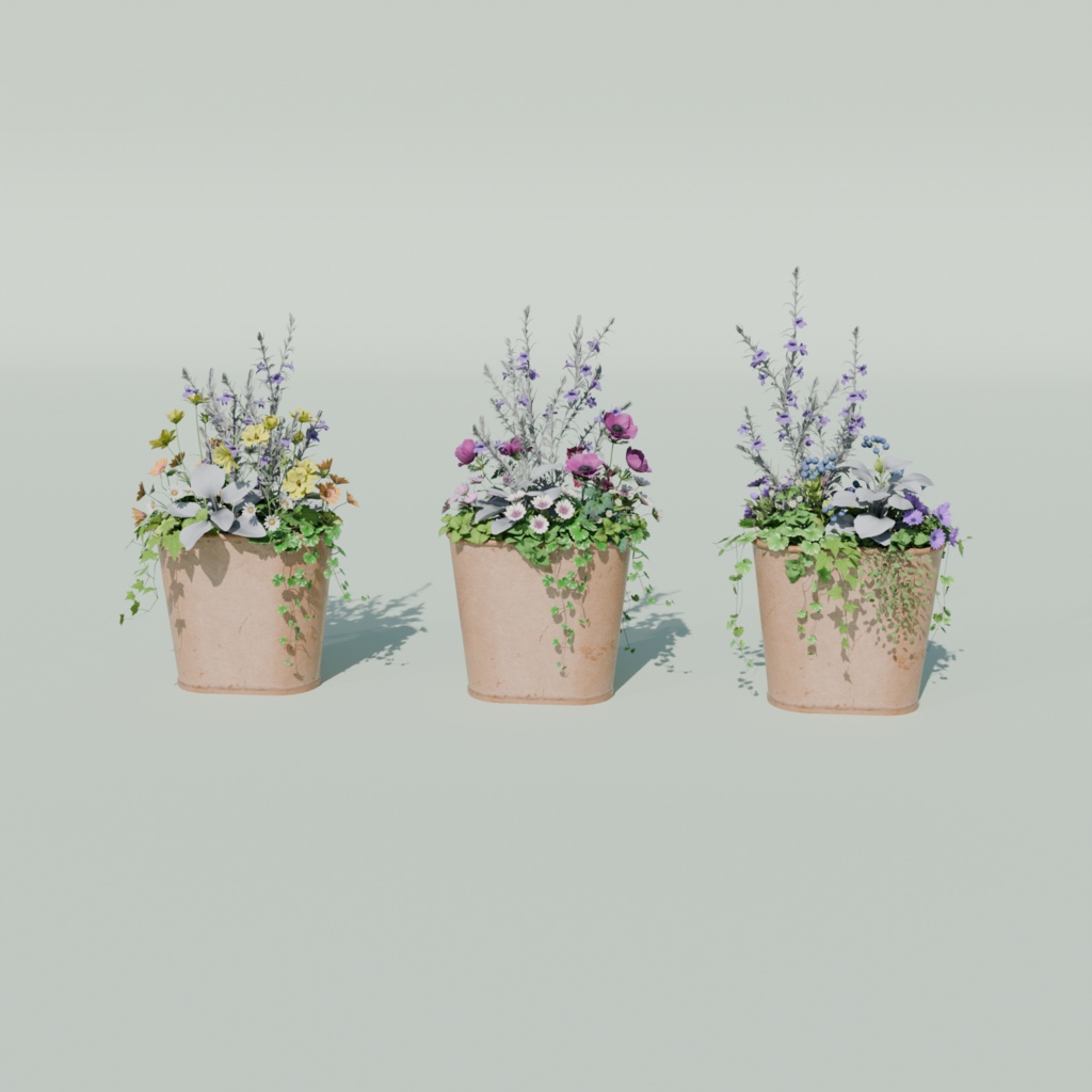 Pastel Flower Set(118点)