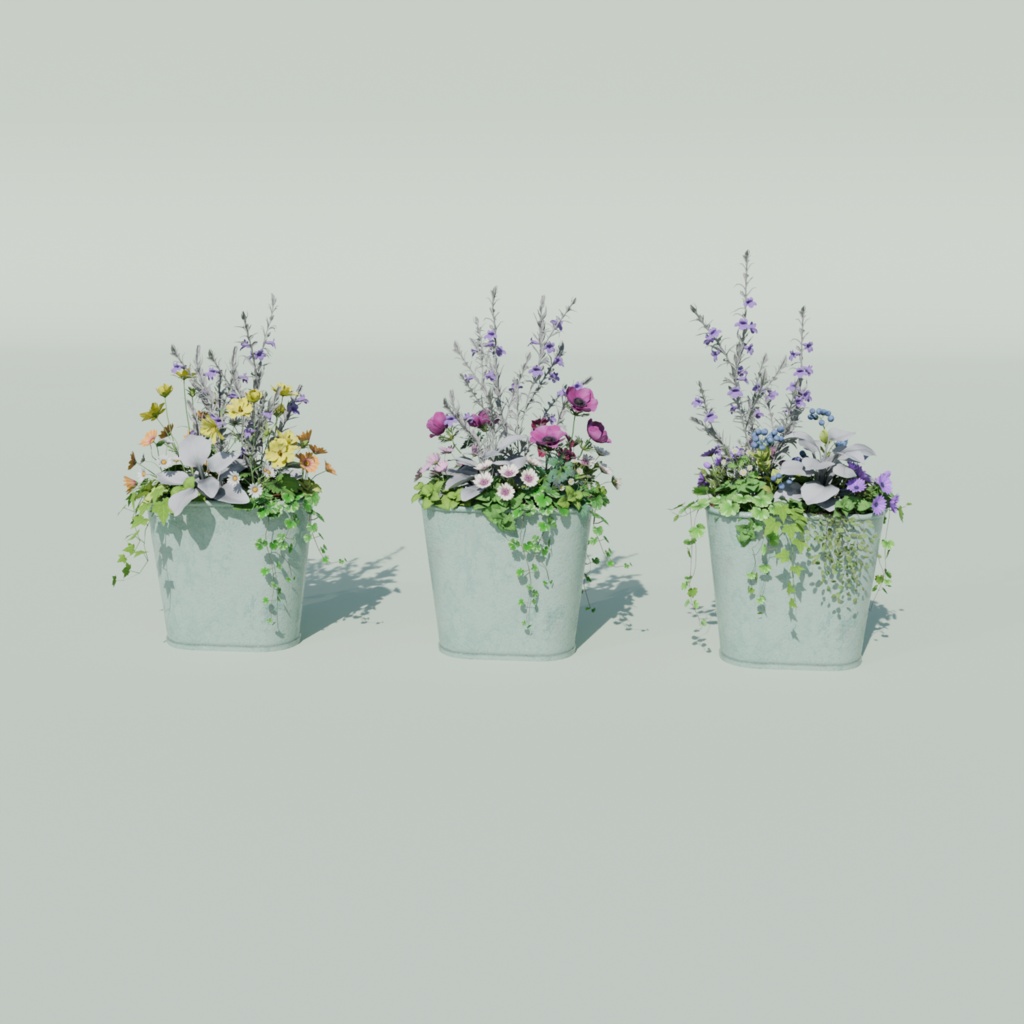 Pastel Flower Set(118点)