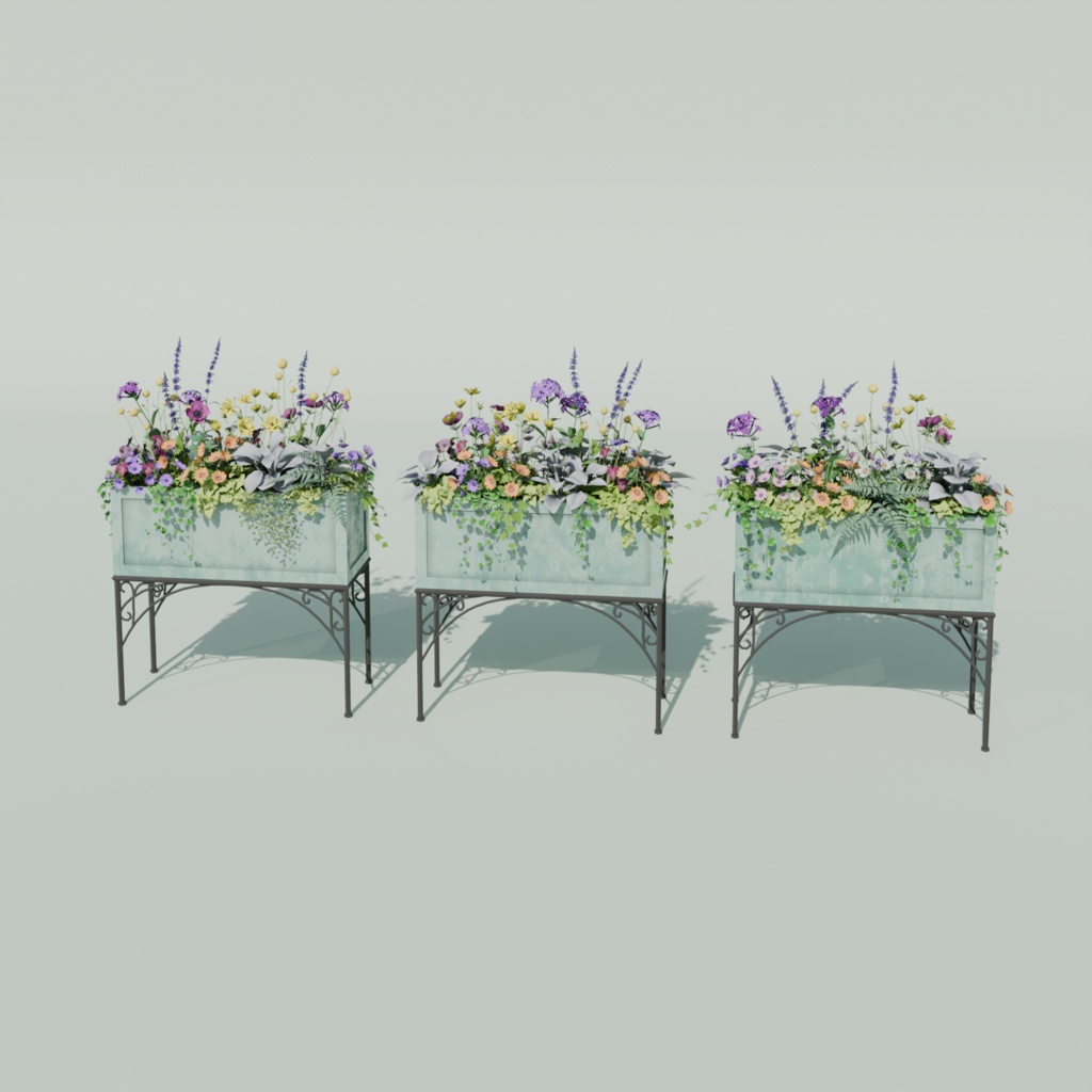 Pastel Flower Set(118点)