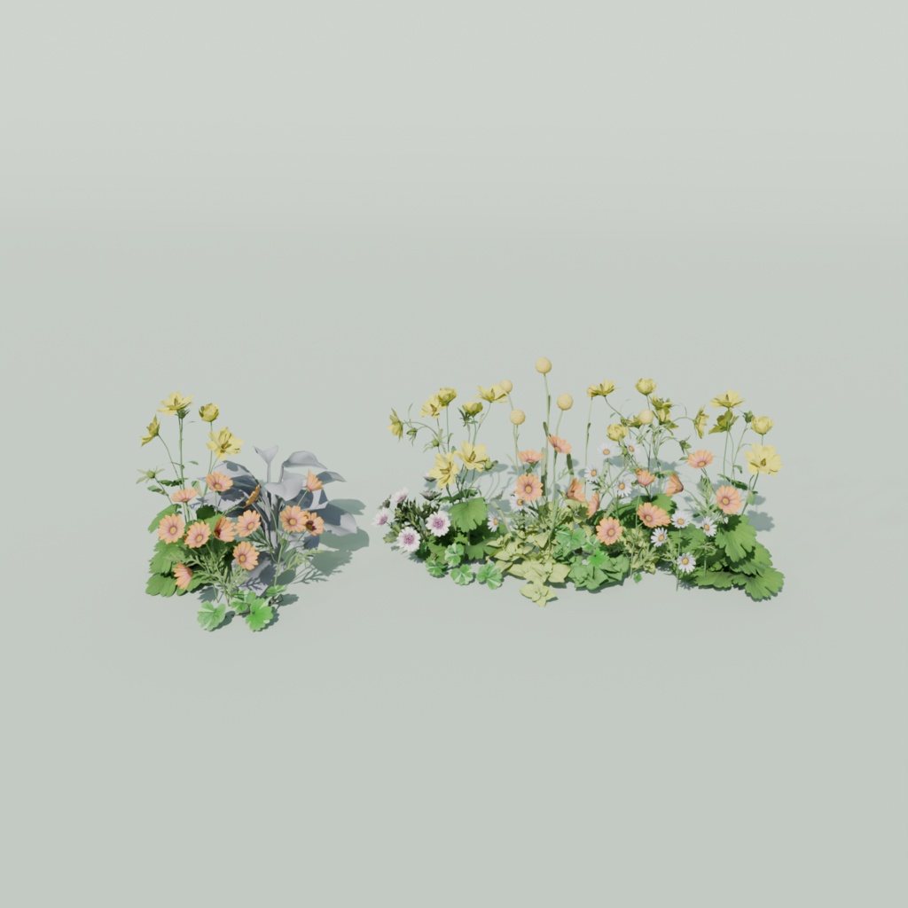 Pastel Flower Set(118点)