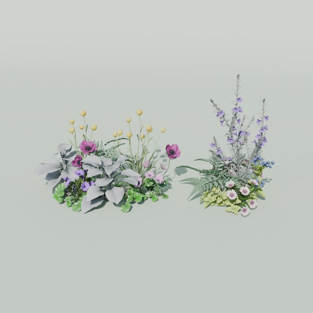 Pastel Flower Set(118点)