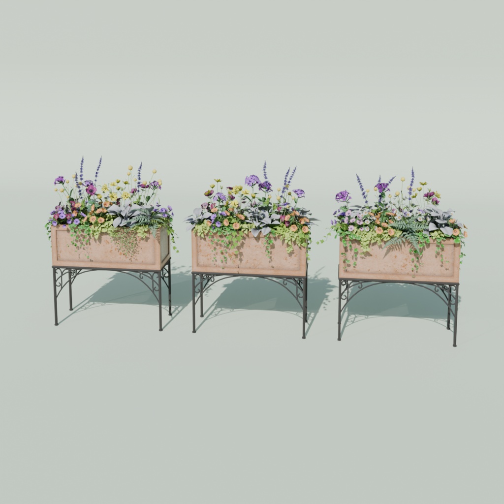 Pastel Flower Set(118点)