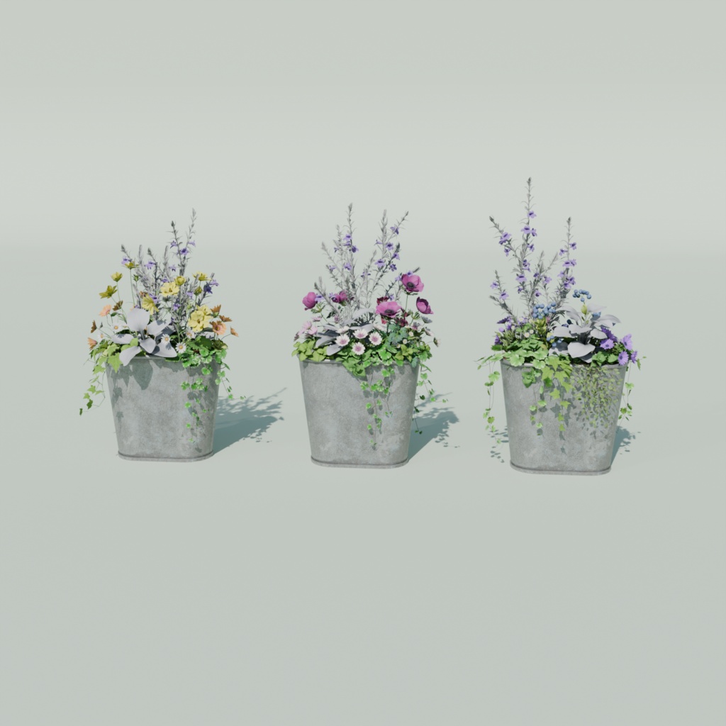 Pastel Flower Set(118点)
