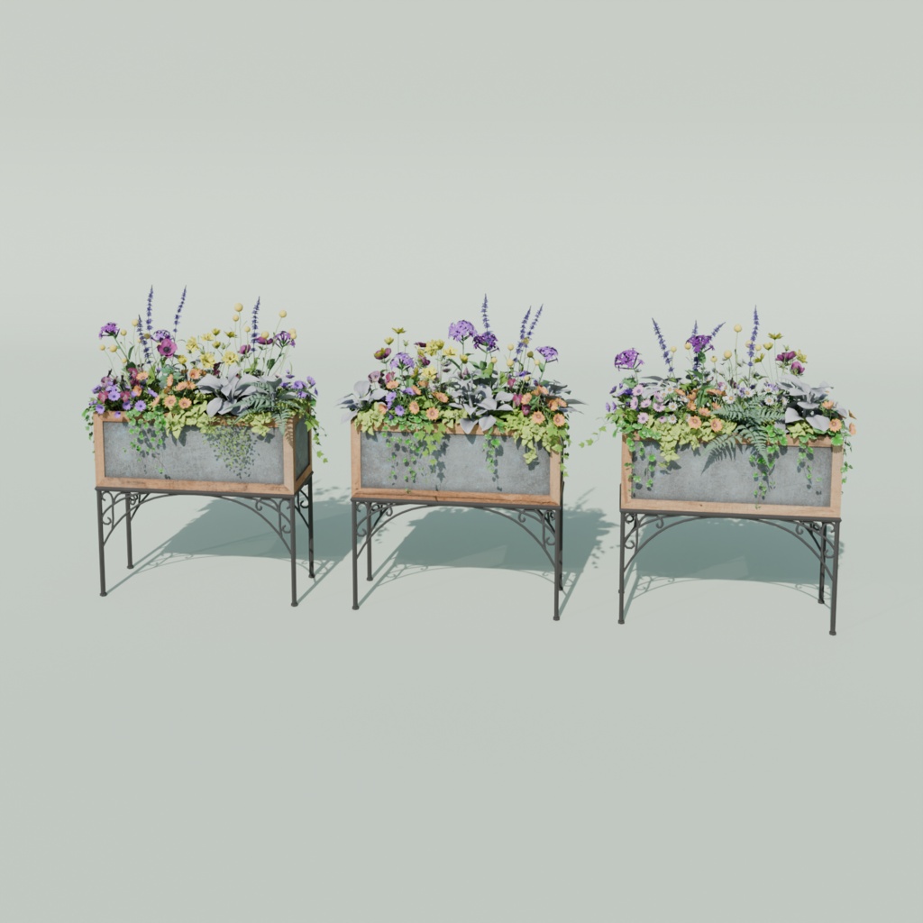Pastel Flower Set(118点)