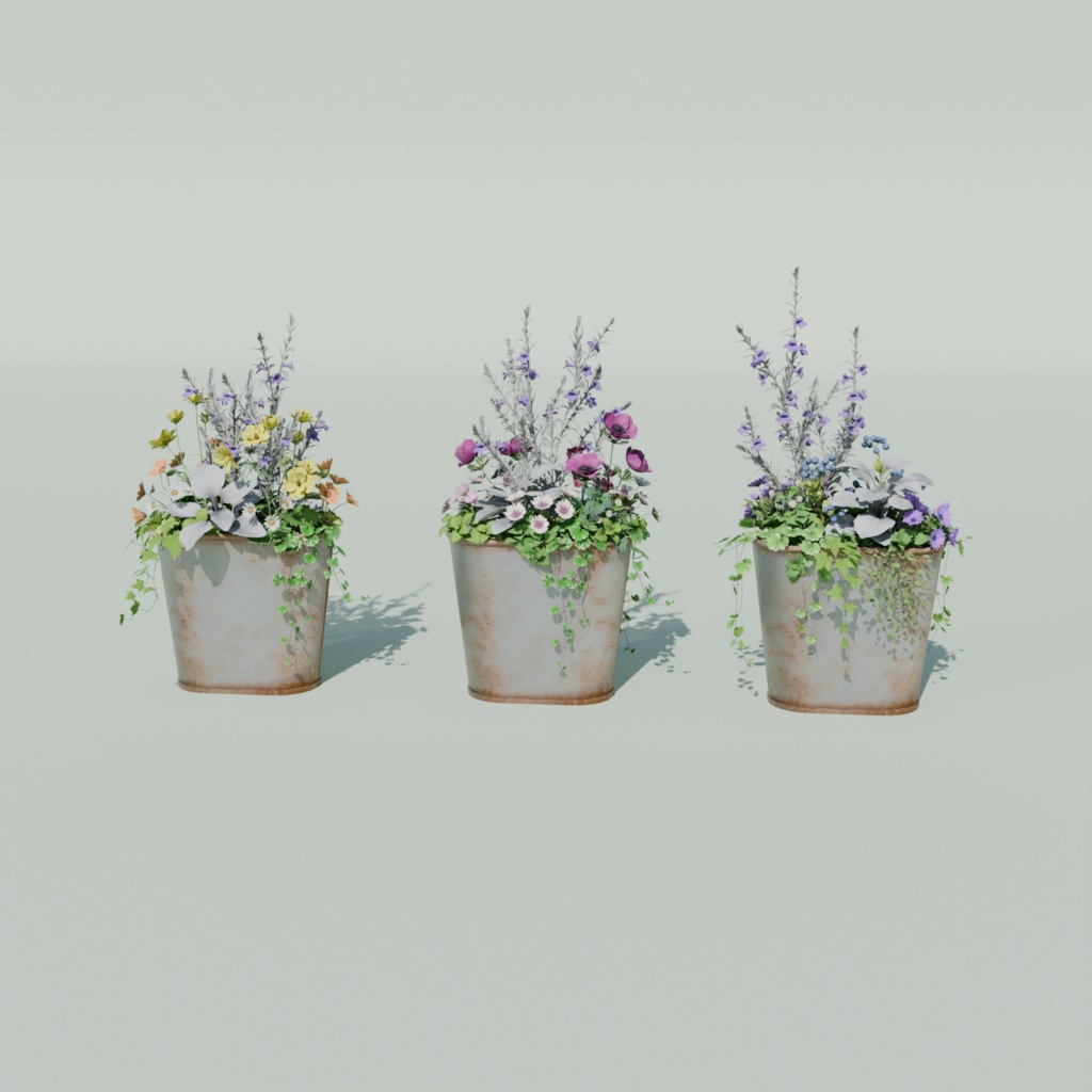 Pastel Flower Set(118点)