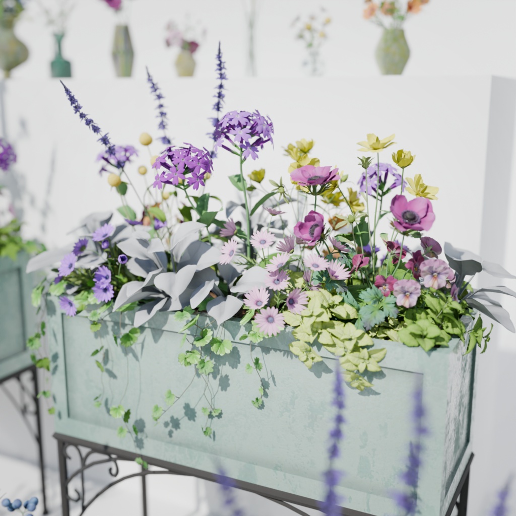 Pastel Flower Set(118点)