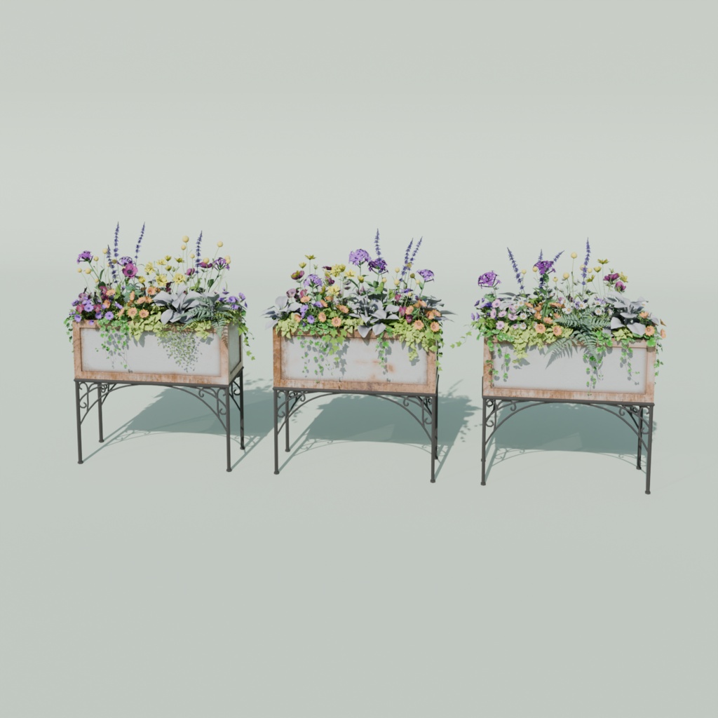 Pastel Flower Set(118点)