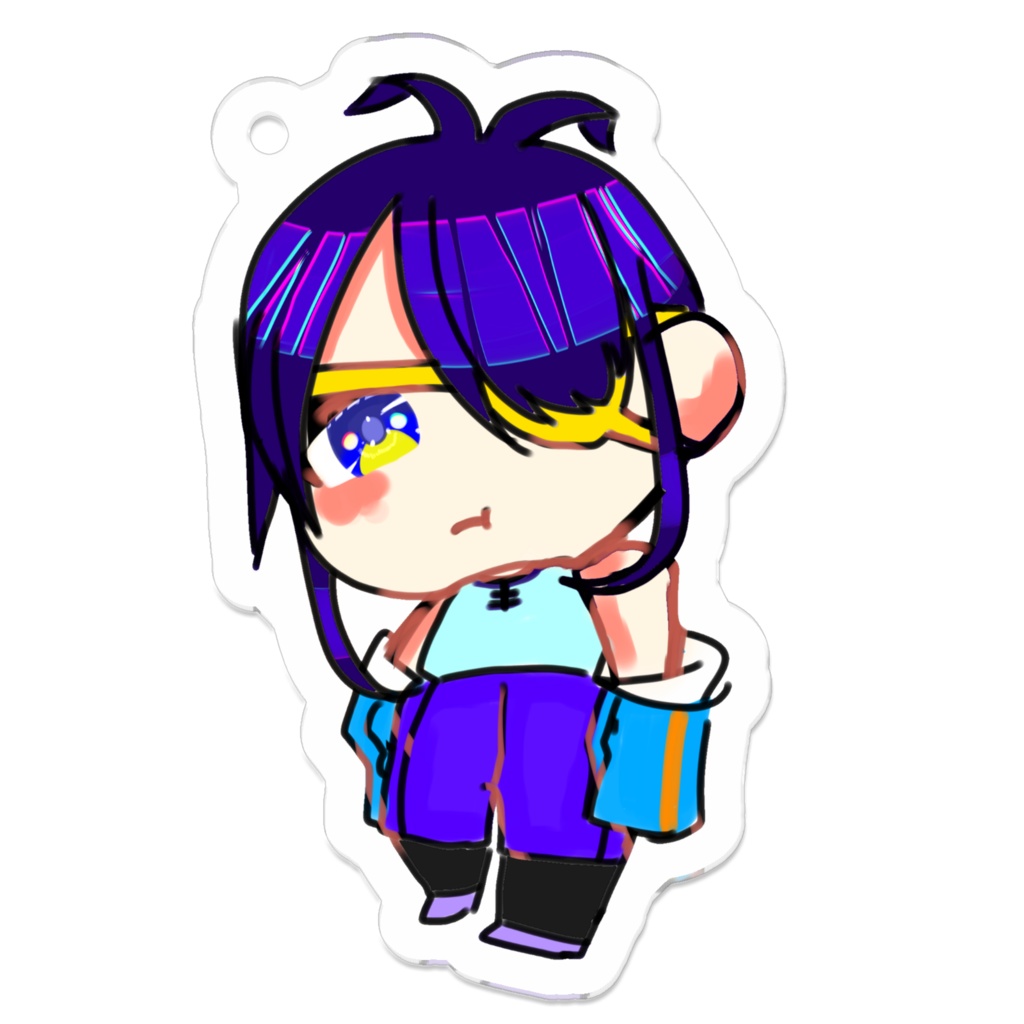 アクリルキーホルダー:アズ(名無しver)