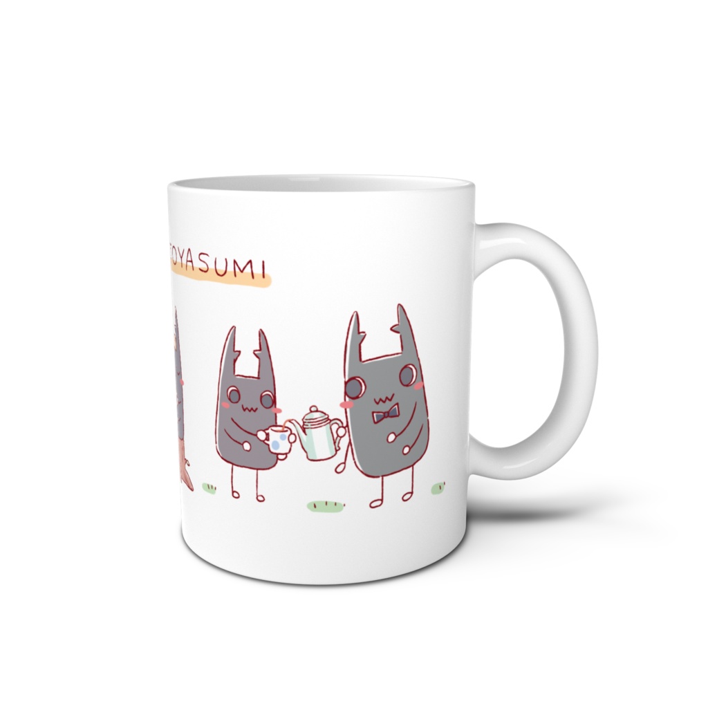 マグカップ おだやかくわがた