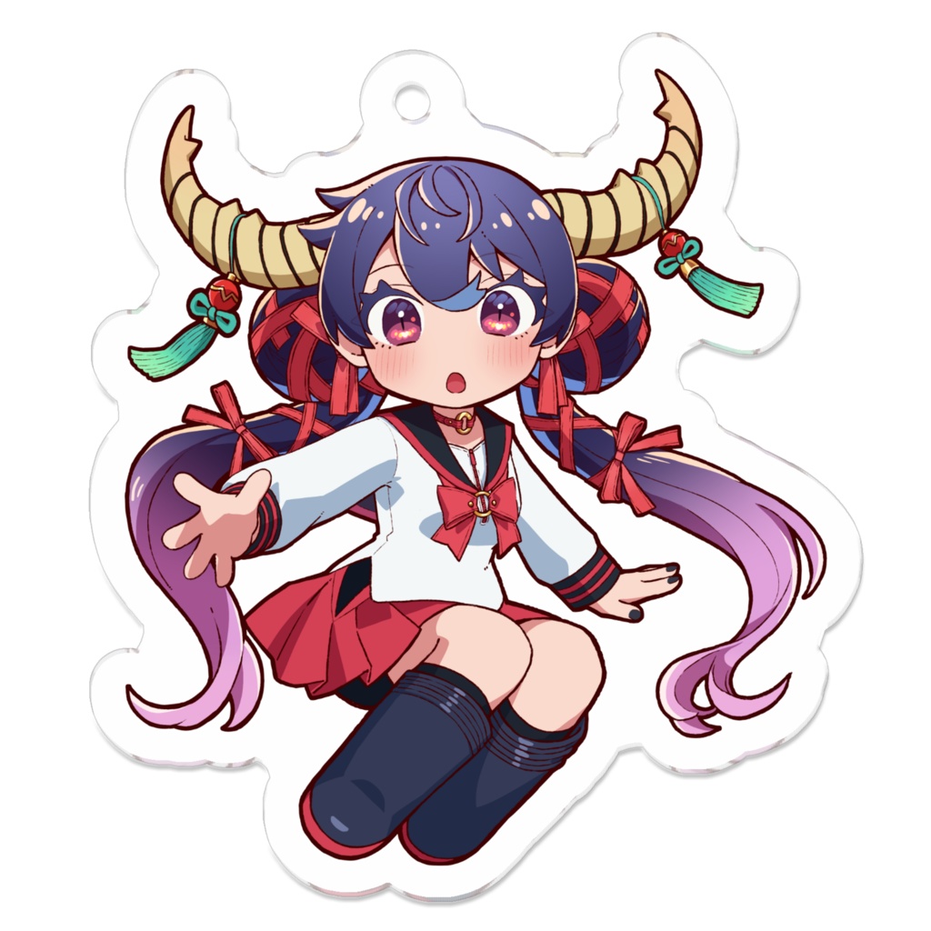 【みすけっと】涙川さくるキーホルダー