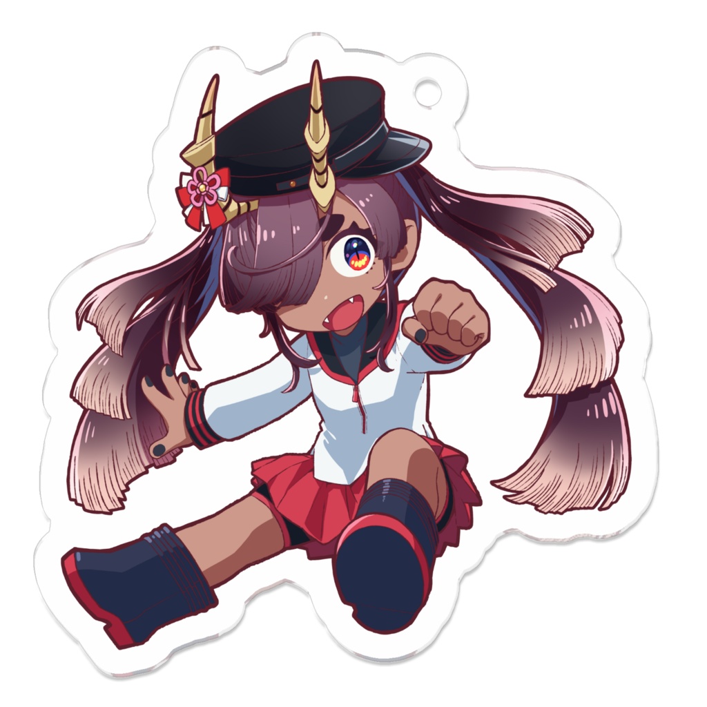 【みすけっと】一年えみなキーホルダー