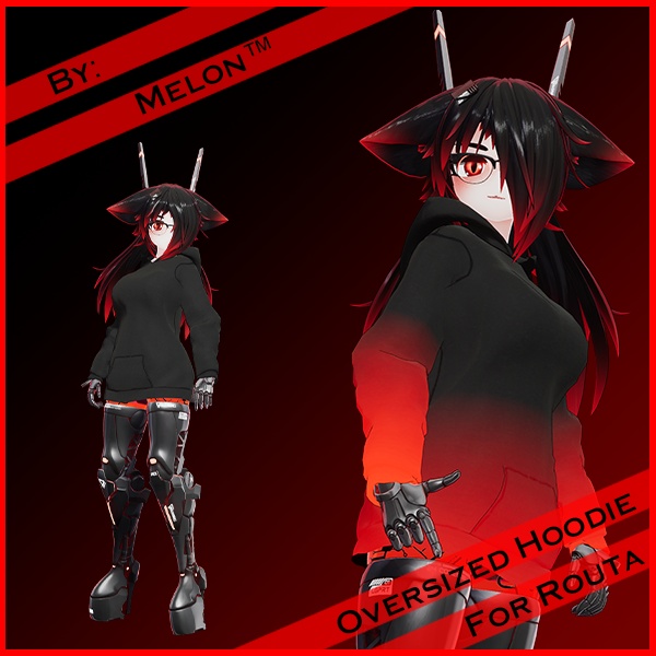 Oversized Hoodie - Routa [VRC]