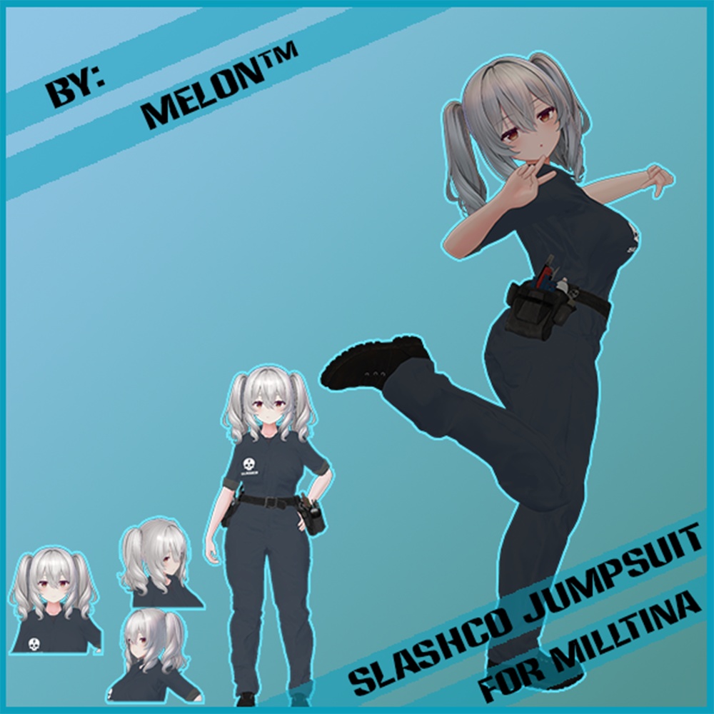 SlashCo Jumpsuit - Milltina [VRC]