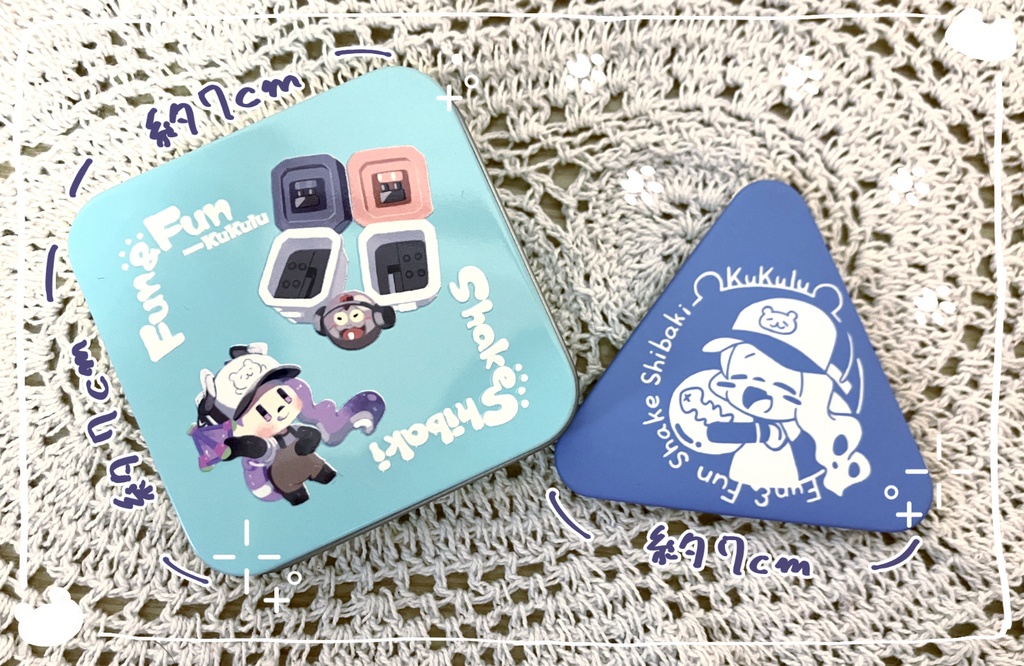 カタパといっしょ！ミニ缶ケース&缶バッジセット