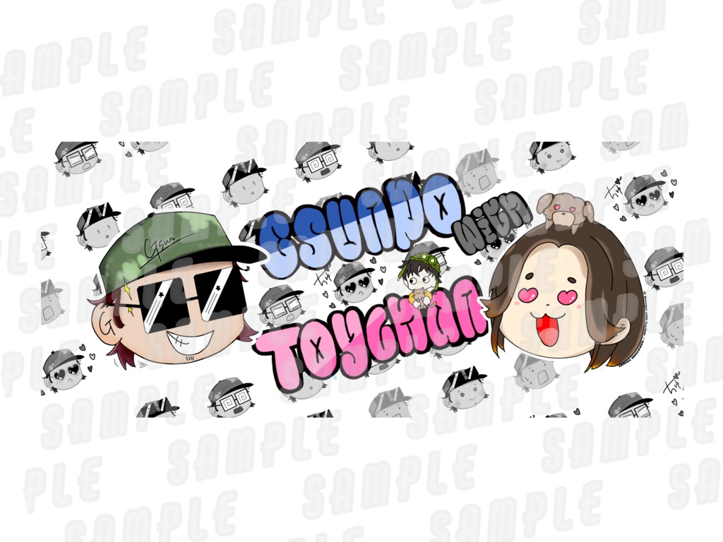 【仲良し】フェイスタオル