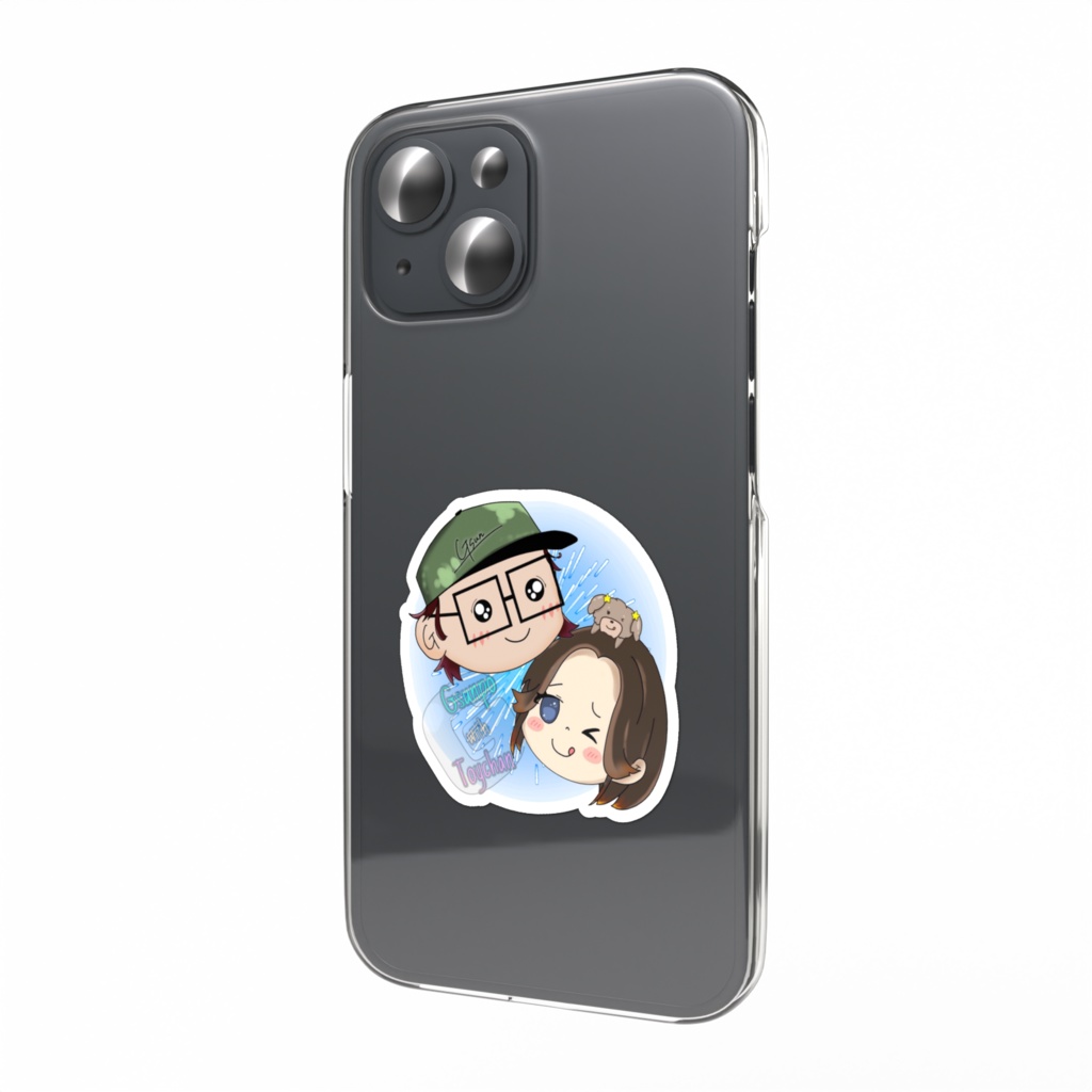 【仲良し】ステッカー