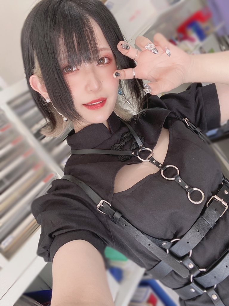 【香り付き】胸空きチャイナ　チェキ