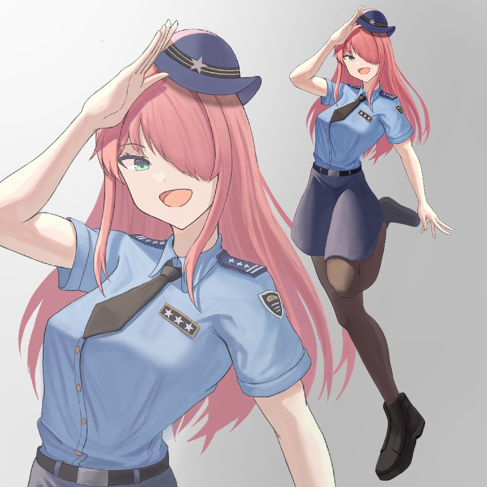 警察官　女の子