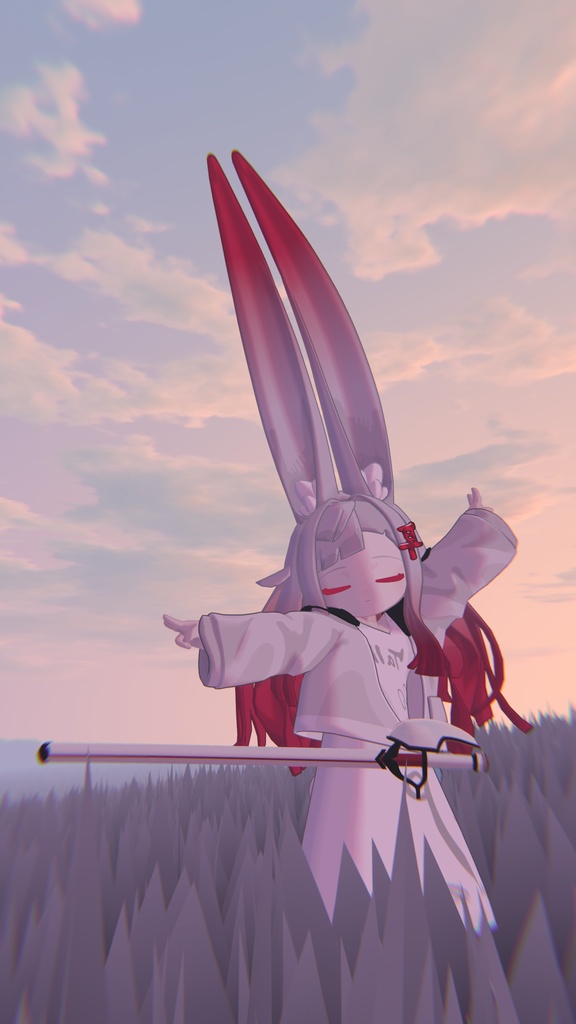 【3Dモデル】刀剣「ミミノツラヌキ」