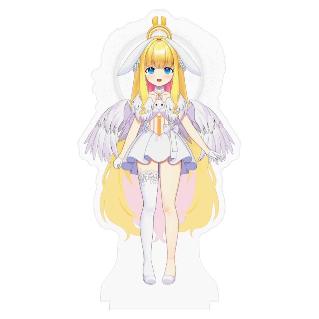 天使かやの 新衣装白 アクリルフィギュア