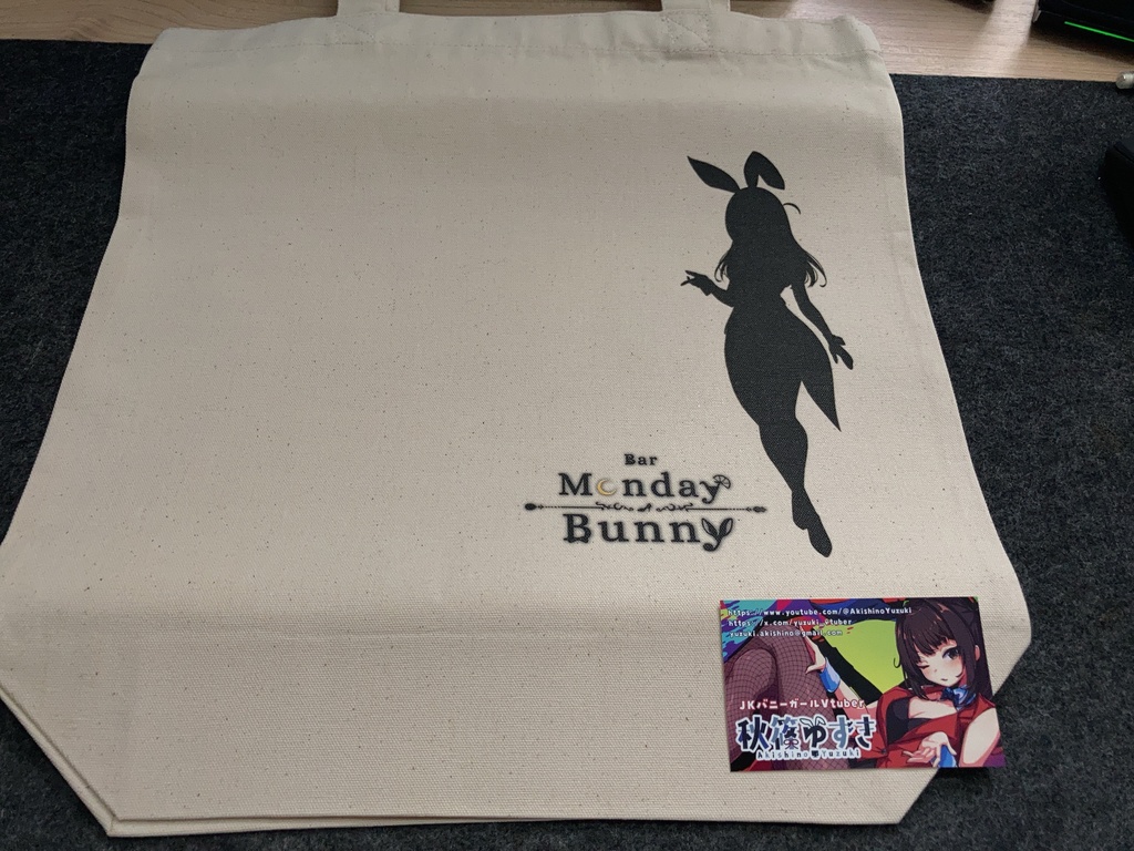 秋篠ゆずき Bar Monday Bunny バニーガールバー トートバッグ
