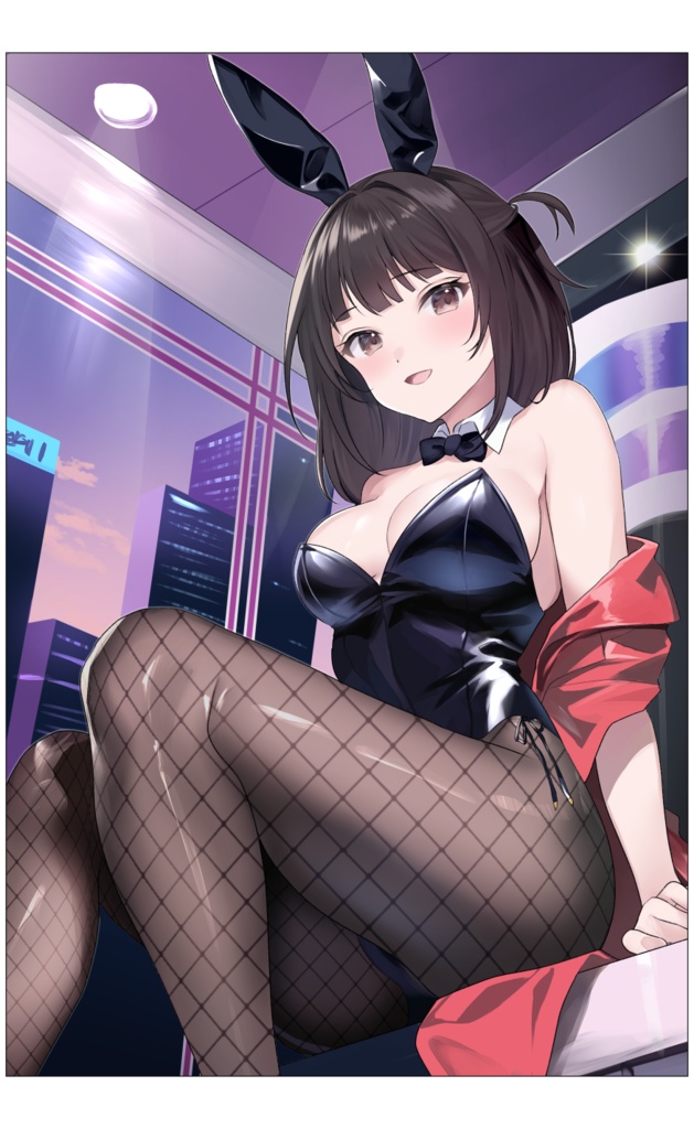  秋篠ゆずき バニーガール タペストリー（60cm×90cm）