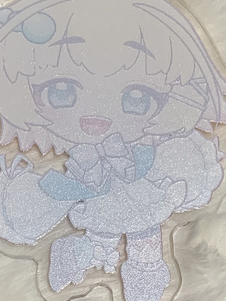 【誕生日記念グッズ】やまとりりアクリルキーホルダー(背景なし)