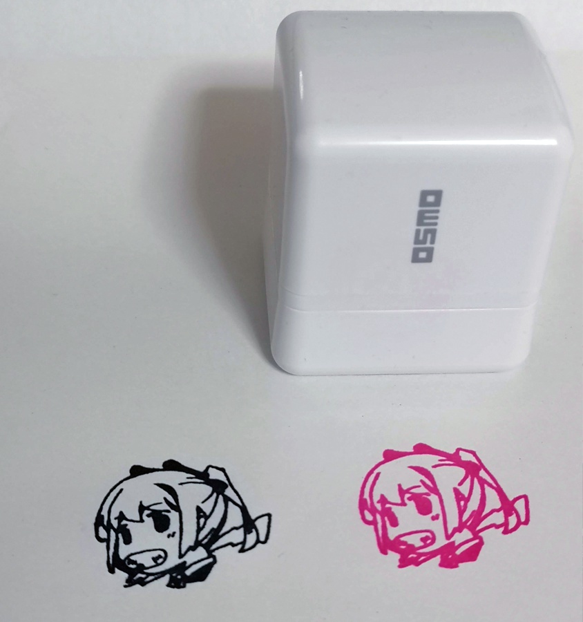 木村屋安子さんスタンプ(インク充填式)