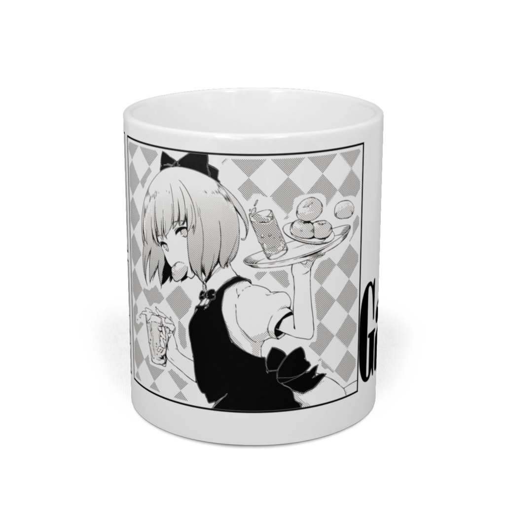 木村屋安子さんと愉快な仲間たちマグカップ(pixivFACTORY生産)