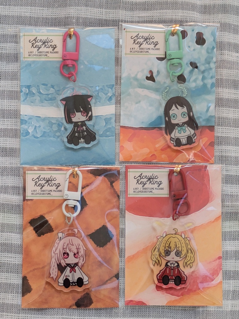 アクリルキーホルダー/放課後スイーツ部
