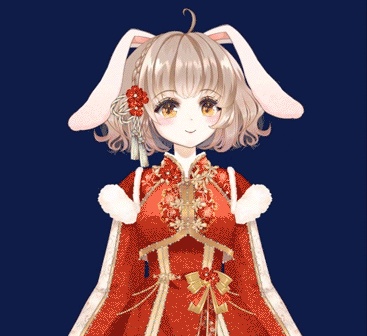 【VTuber素材】山茶瑞雪 衣装【Vtuber向け】