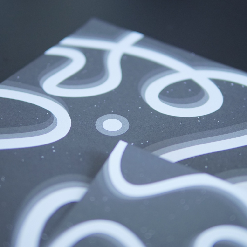 【A4/A5/DATE】Night Line – Design Paper