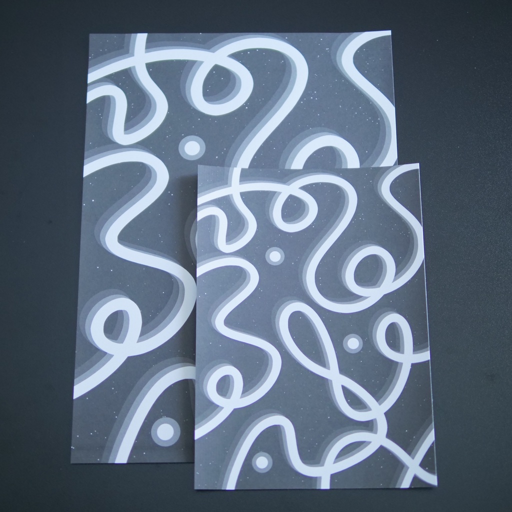 【A4/A5/DATE】Night Line – Design Paper