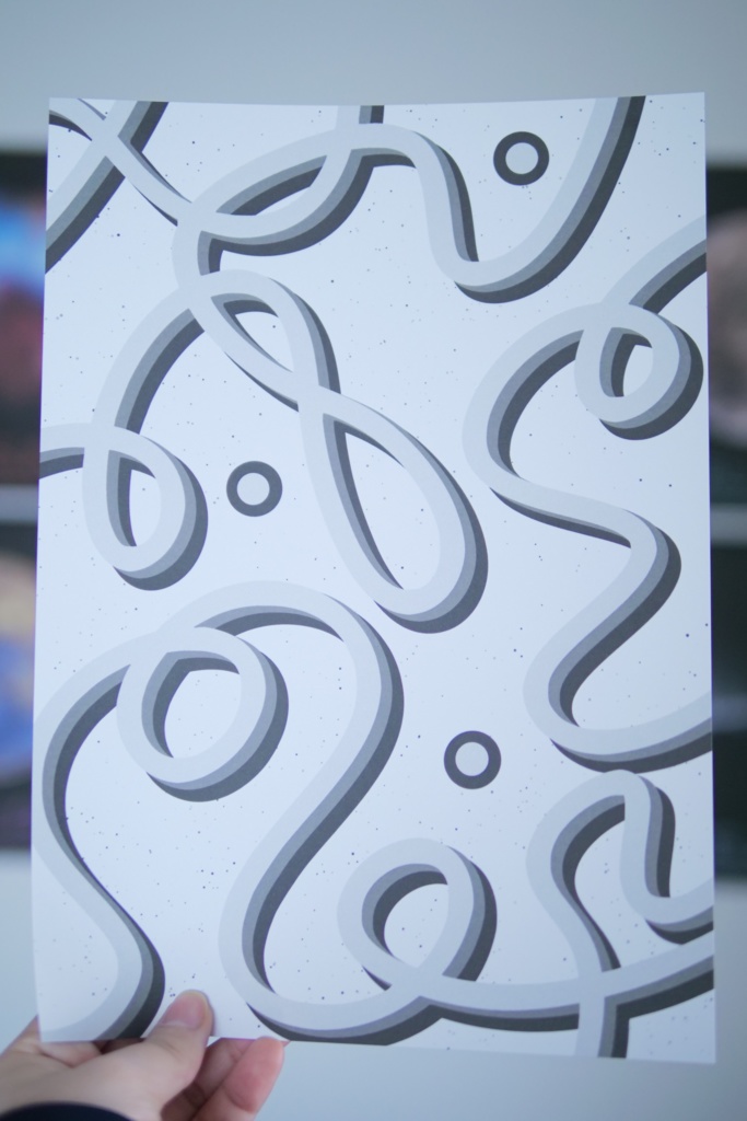 【A4/A5/DATE】Light Line – Design Paper