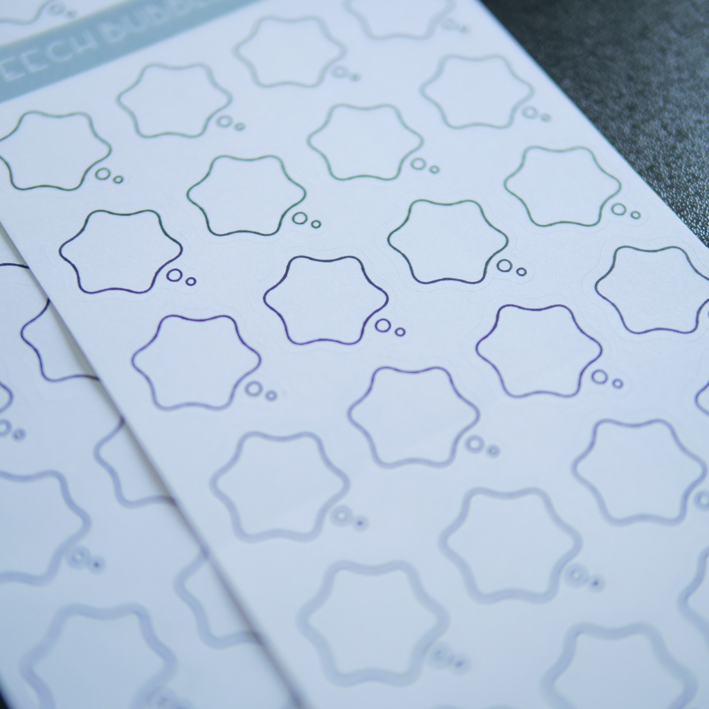 Speech Bubble Stickers