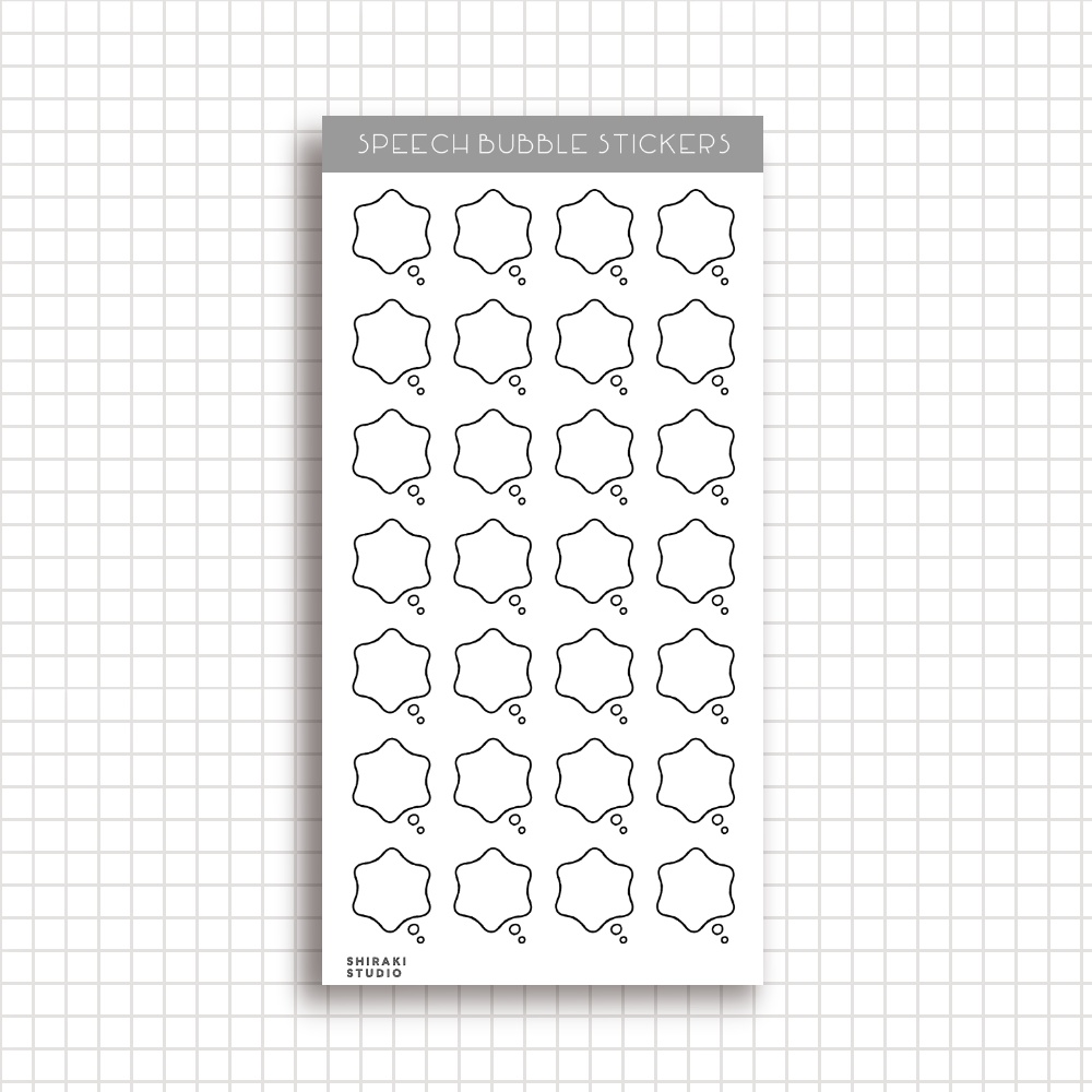 Speech Bubble Stickers