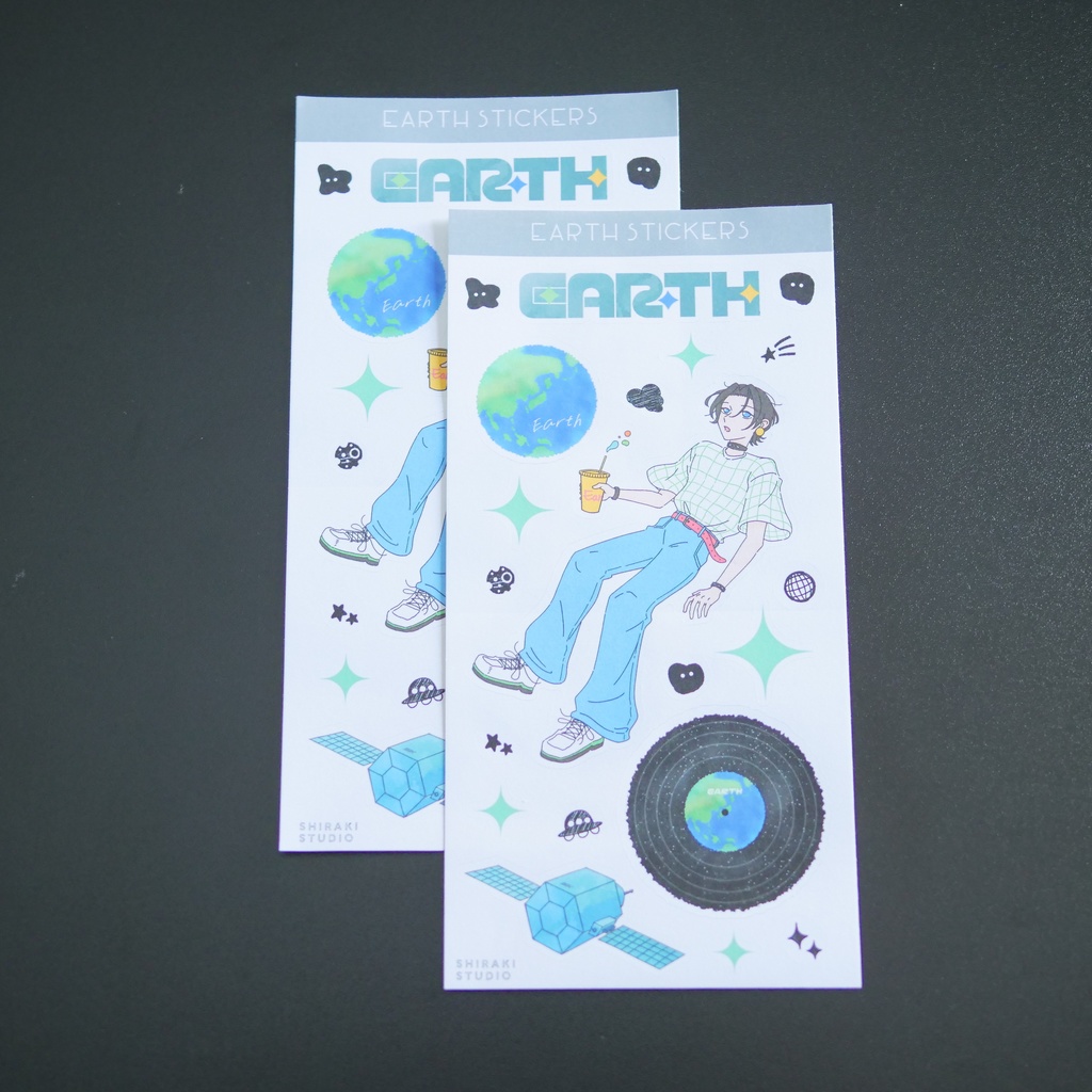 Earth Stickers